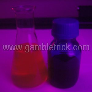 Encre invisible pour les marques sombres