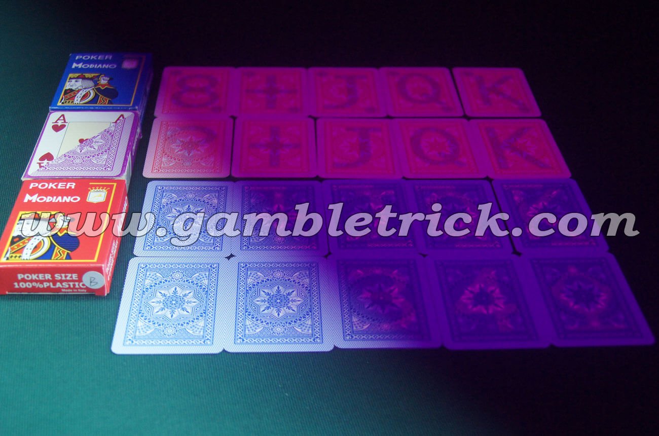 Modiano Cristallo cartes marquées