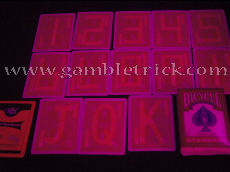 Les cartes Bicycle Marqué cartes